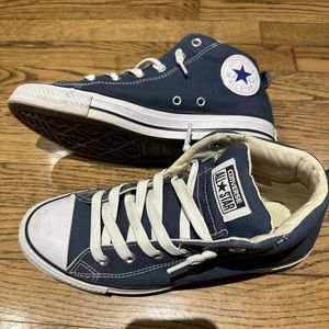 Converse All-Star Street Mid-Top Mens 8 Womens 10 Blue Shoes